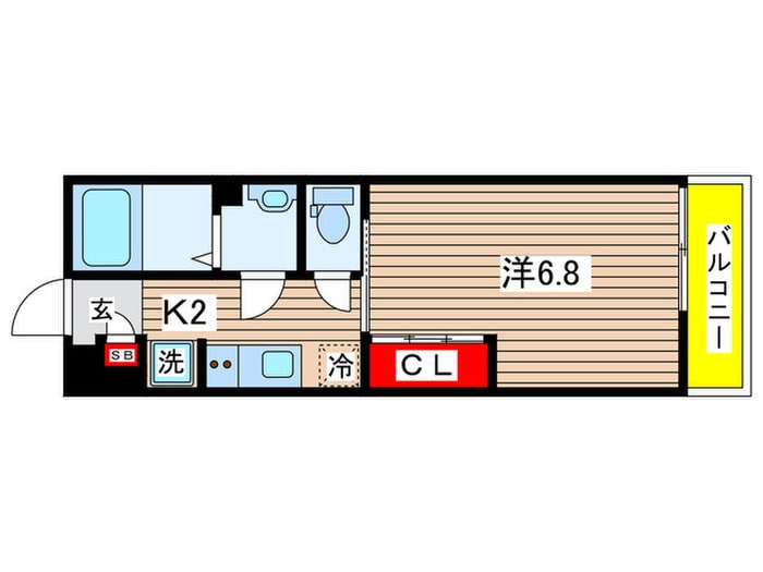 リブリ・南小岩の物件間取画像