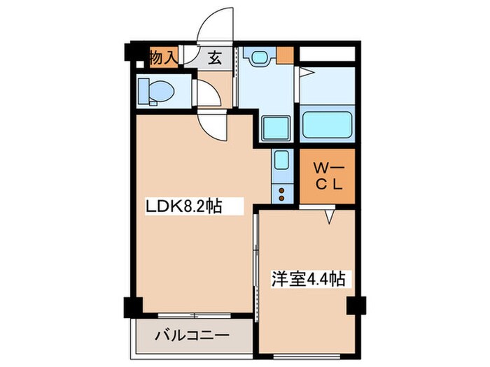 ラドデルリオ厚木　２４６の物件間取画像