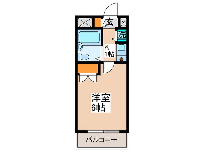 グレイスランド宮崎台の物件間取画像