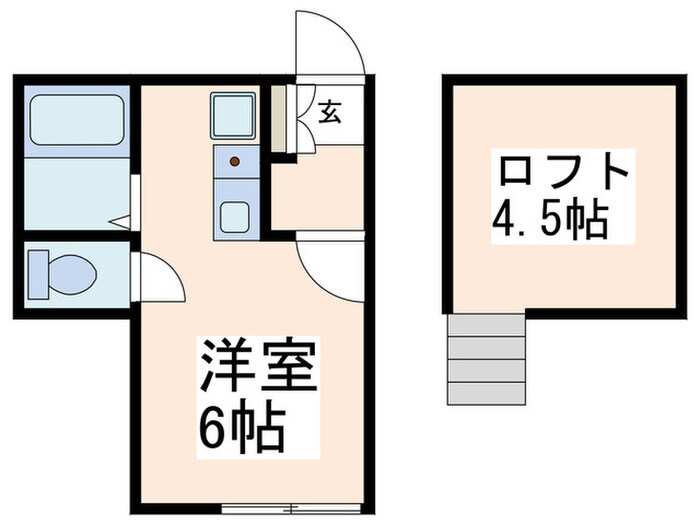 G・Aヒルズ藤ヶ丘の物件間取画像