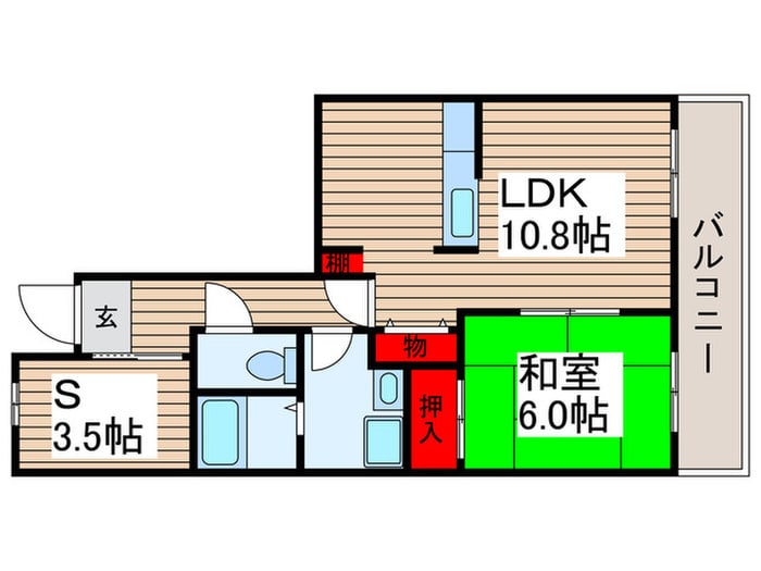 Ts garden清瀬(2)の物件間取画像