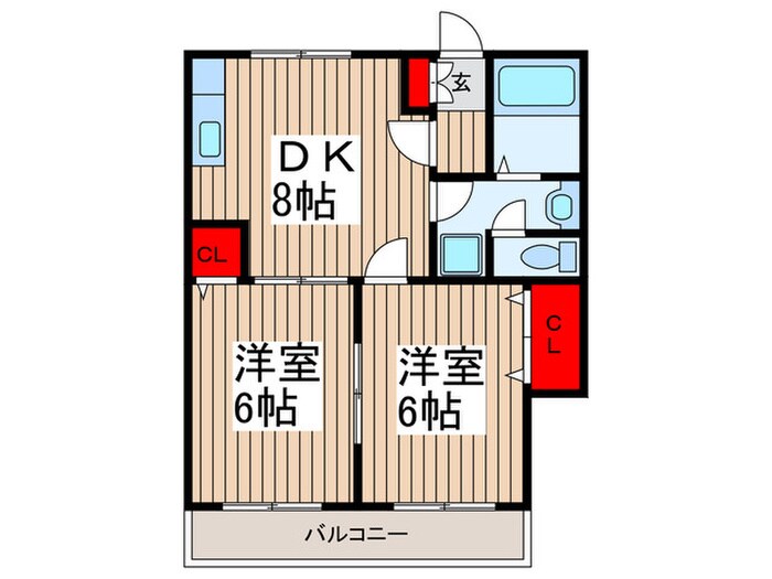 シティグランツＭ９の物件間取画像