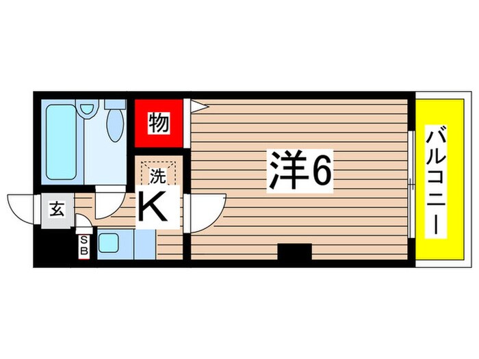 クオリティパレスの物件間取画像