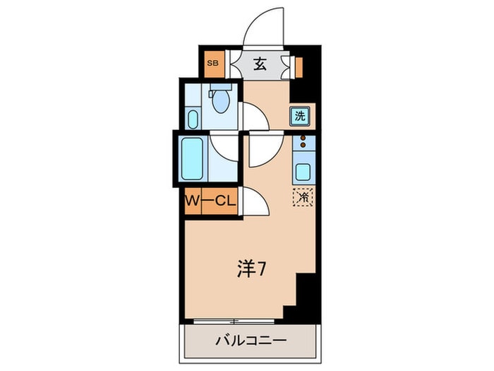 リージア大井町の物件間取画像