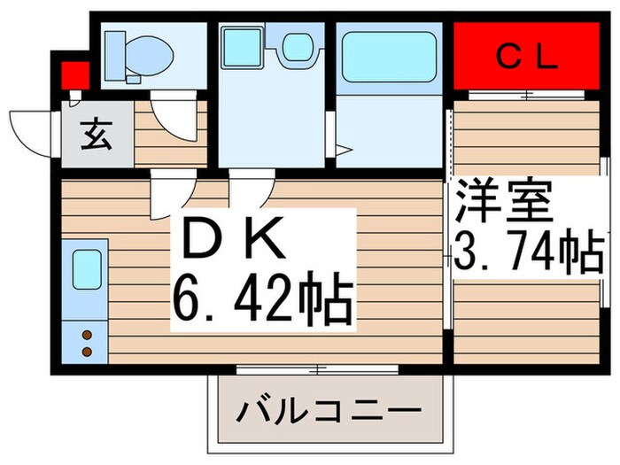 ＣＡＴＳ　ＯＮＥの物件間取画像