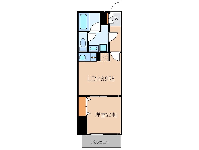 SS.FLAT神楽坂southの物件間取画像