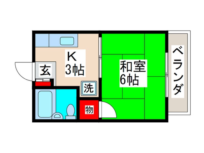 物件間取画像