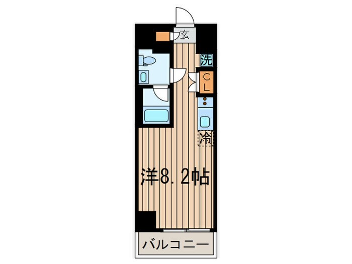 エルフォルテ品川フェリスの物件間取画像