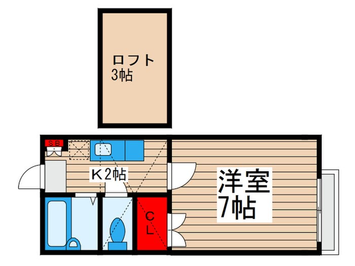 グラント－ルⅠの物件間取画像