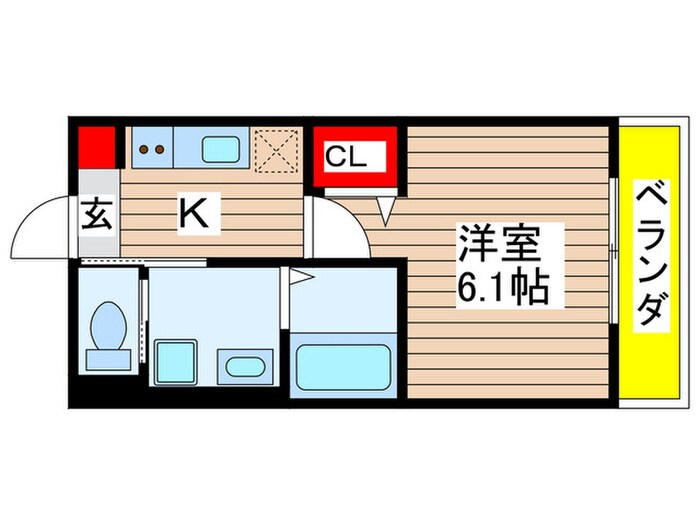 ラネージュ稲毛の物件間取画像