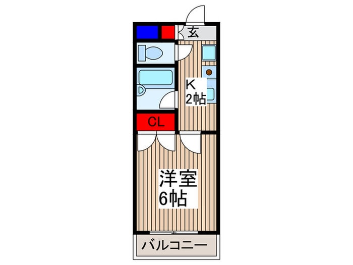 プロミネンス２１の物件間取画像