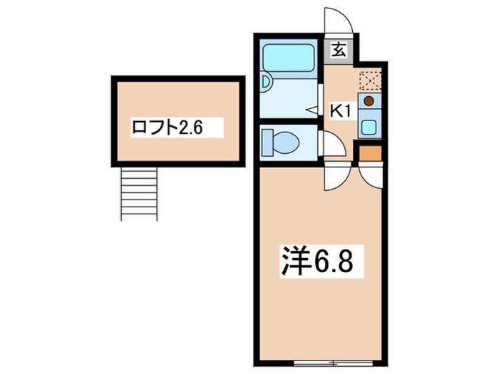 ビラコ－ト・Ｋの物件間取画像