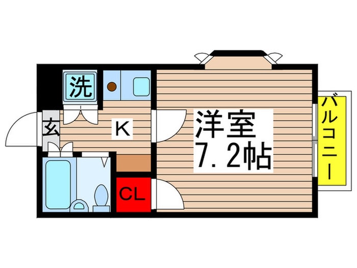 御塚山ハイツＢ棟の物件間取画像