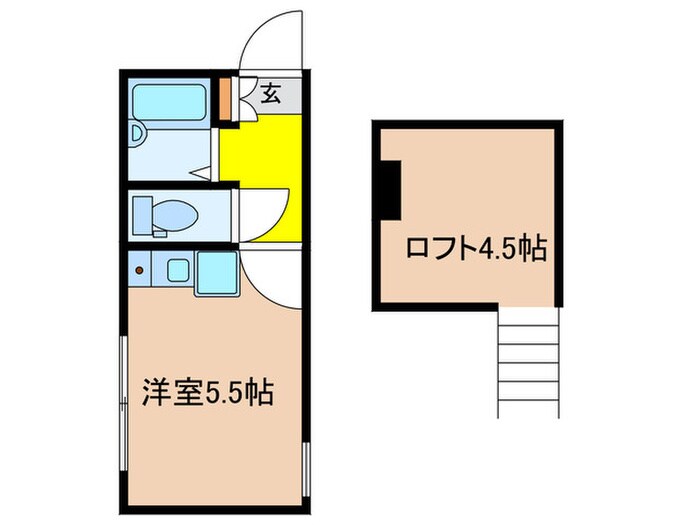 コンフォルタ飛鳥山の物件間取画像