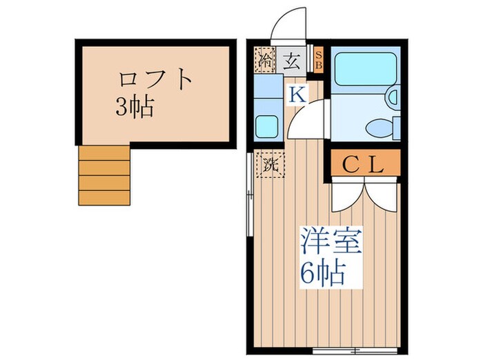 メゾンプライムの物件間取画像