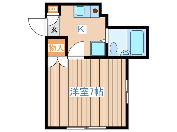 グラツィオ－ソ阿佐ヶ谷の物件間取画像