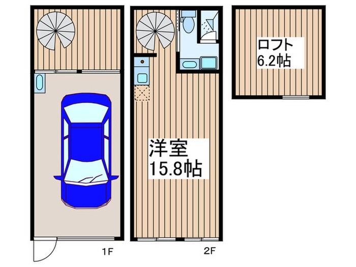 LAND BASE ICHIKAWA Bの物件間取画像