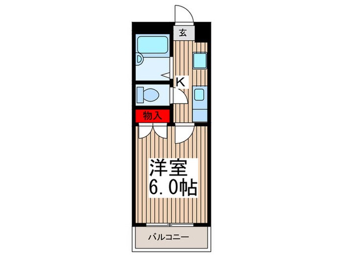 シャルマン草加Ⅱの物件間取画像