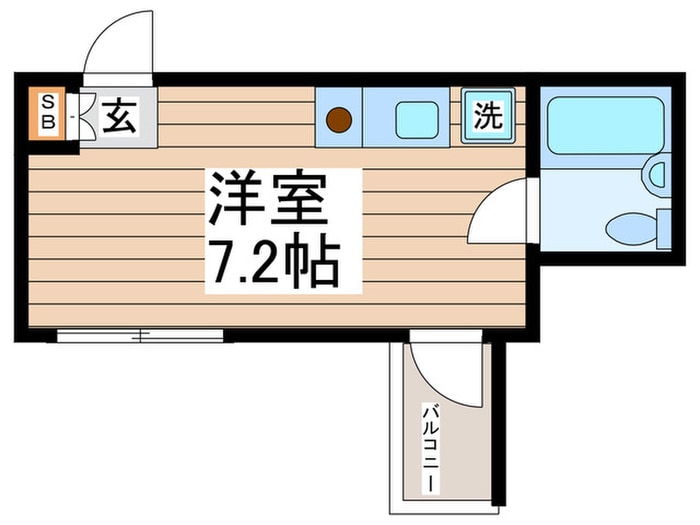 豊島園パ－クヒルズ音楽館の物件間取画像