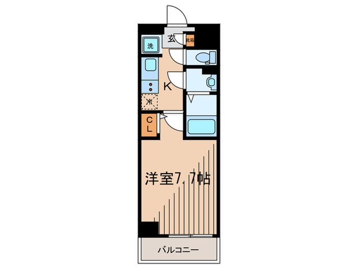 カ－サヴェルデの物件間取画像