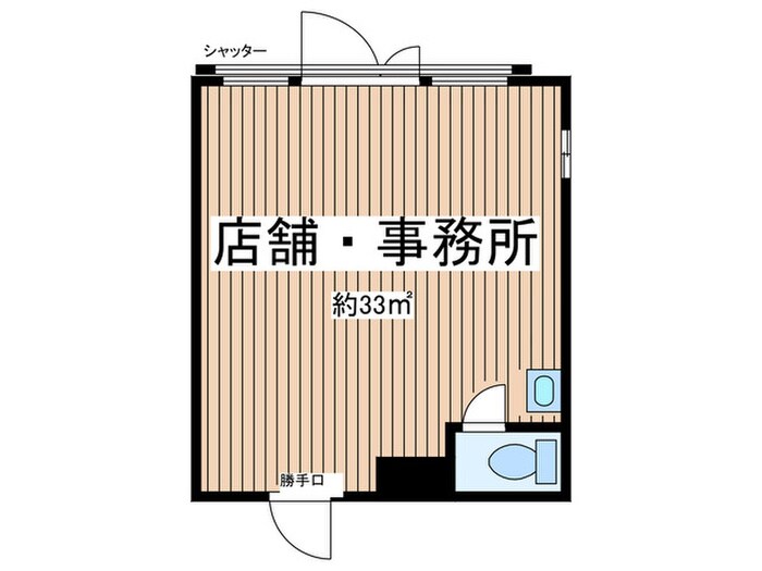 コーポラスタケヤの物件間取画像