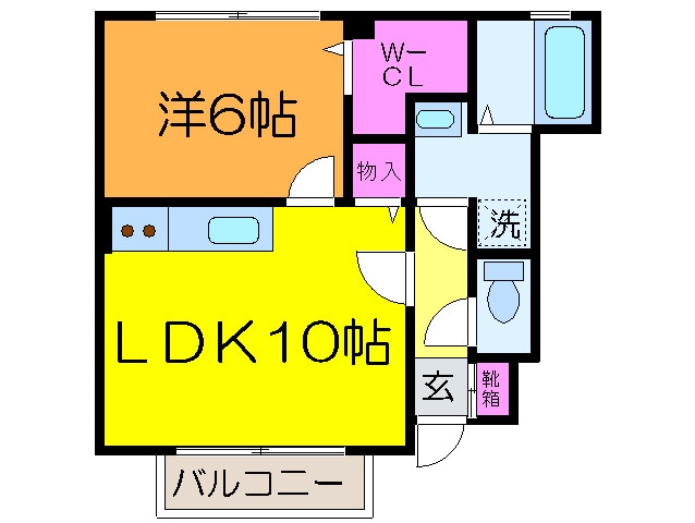 グランドゥ－ルの物件間取画像