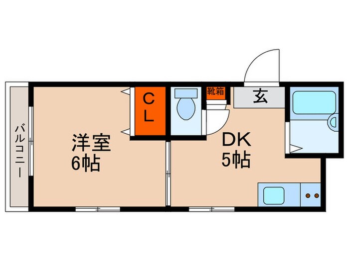 クレスト松井の物件間取画像