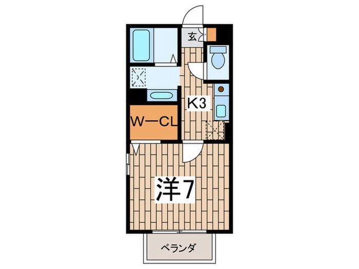 シルヴァンブリ－ズの物件間取画像