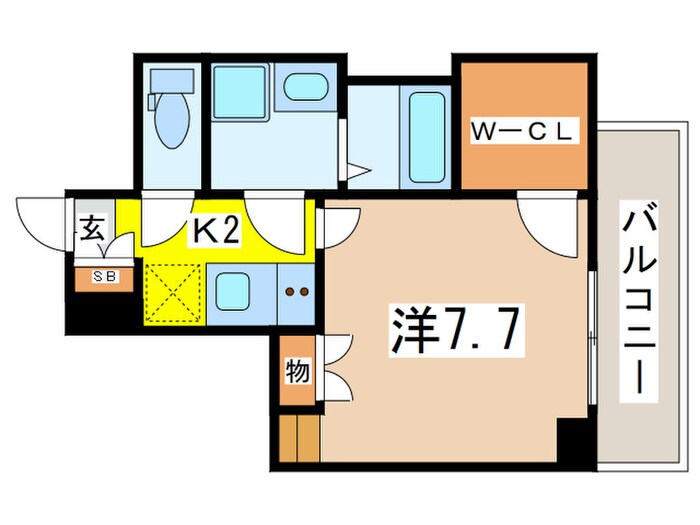 物件間取画像