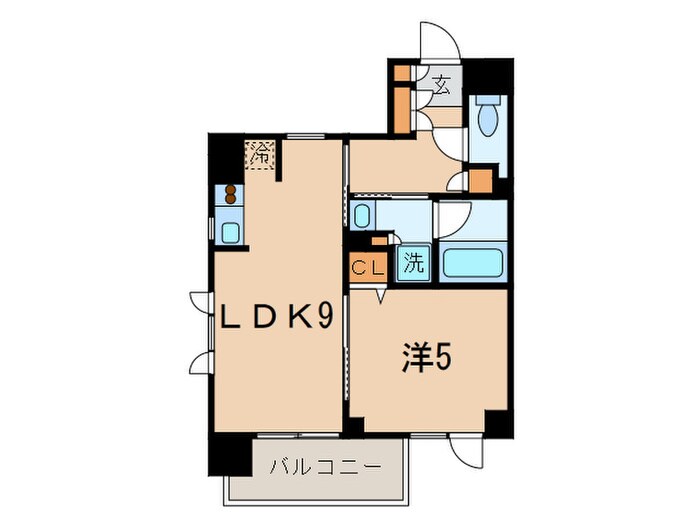 パ－クキュ－ブ本郷の物件間取画像