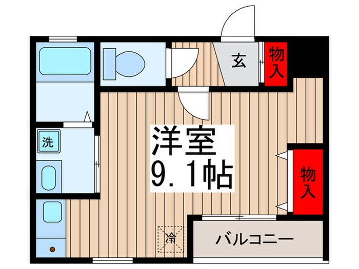 物件間取画像