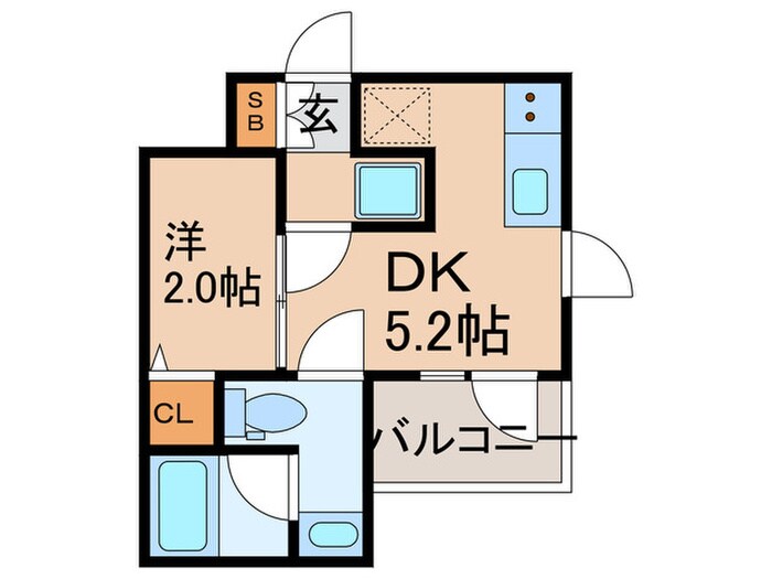 AZEST金町(417)の物件間取画像