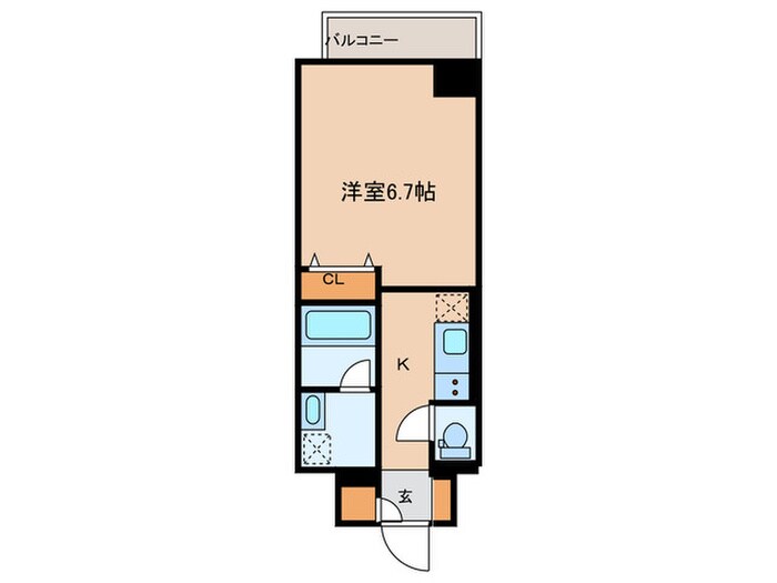 ピグナ文京千石の物件間取画像