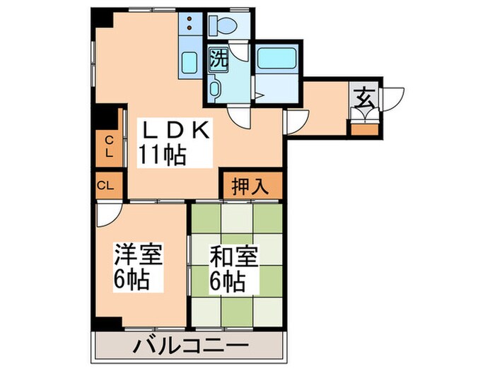 花水木ビルの物件間取画像