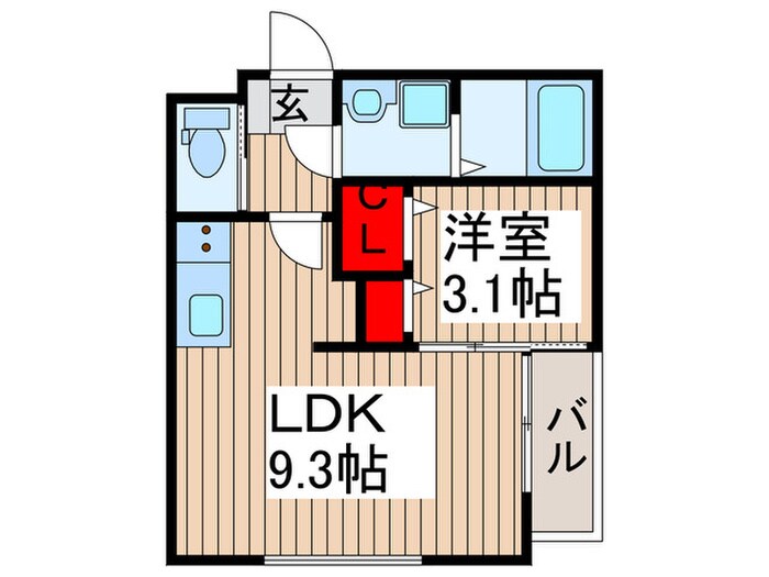 KEIAI RESIDENCE　上尾の物件間取画像