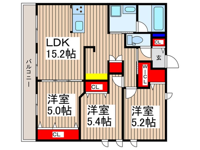 Regalo　Natsumeの物件間取画像