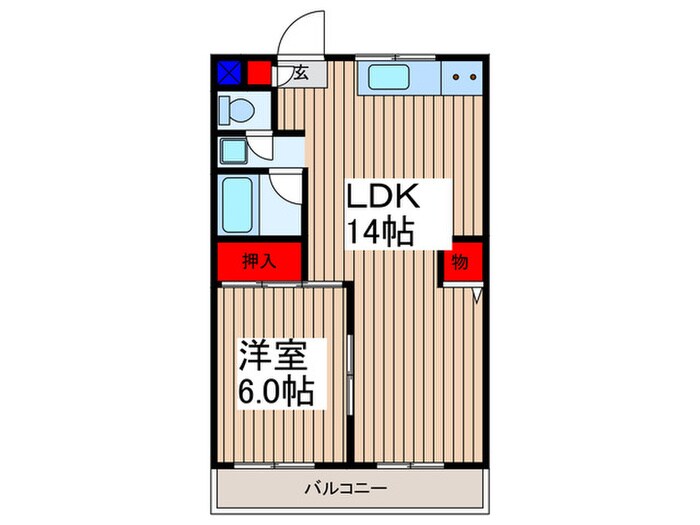 BRICKSの物件間取画像