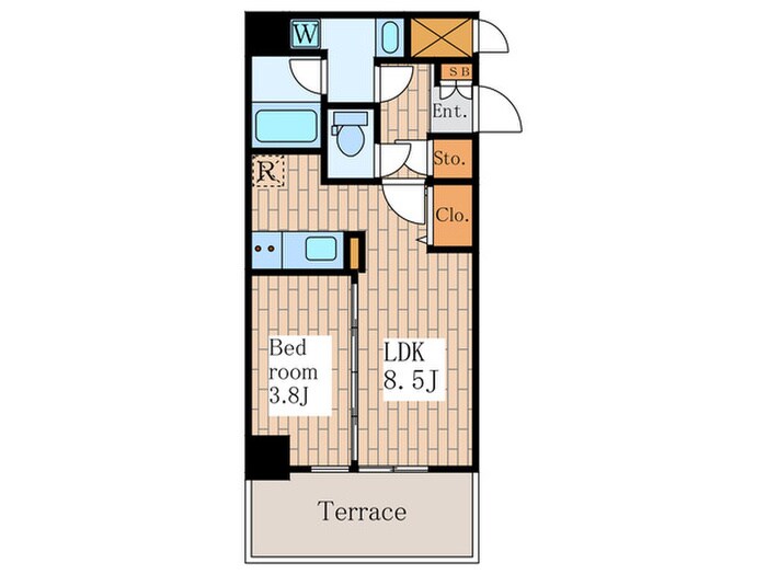 The Fort Residencesの物件間取画像