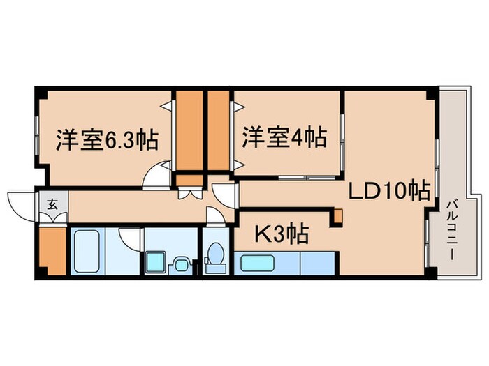 グリーンヒルズ　目白の物件間取画像