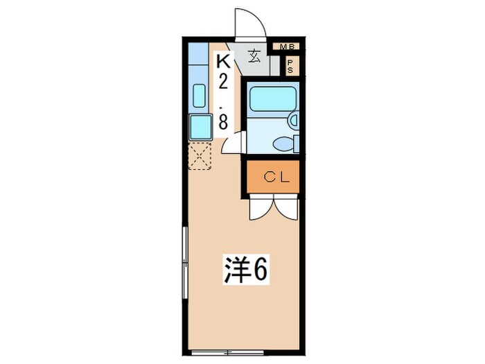 メゾンブランシュの物件間取画像