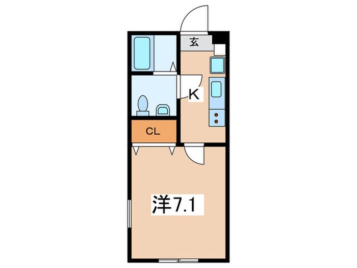 アザーレ・クオン相武台の物件間取画像