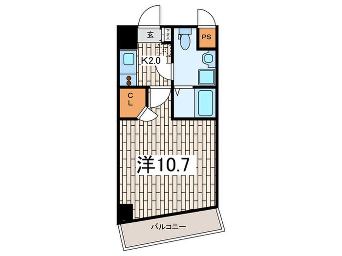 ラベ－ル横濱の物件間取画像