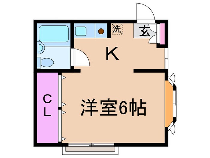 キュービックスティの物件間取画像