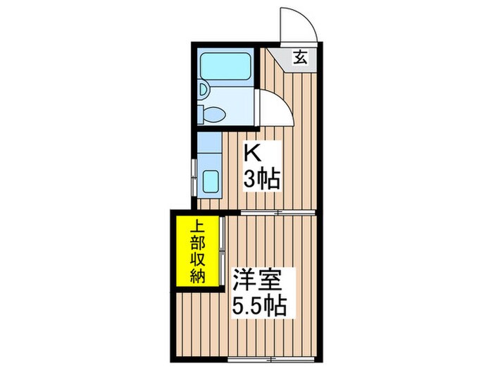 おれんじはうす壱番館の物件間取画像