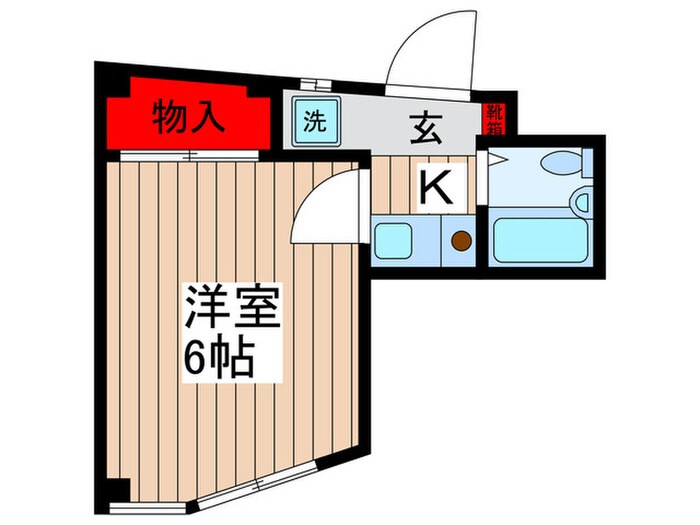 グランディハイムの物件間取画像