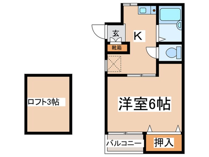 アーバニティ高幡の物件間取画像