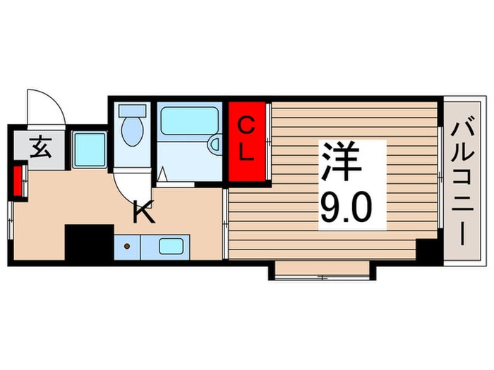 第六日東ハイツの物件間取画像