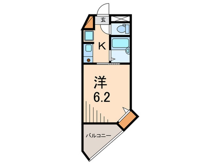 富ヶ谷スカイブル－マンションの物件間取画像