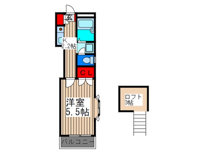 物件間取画像