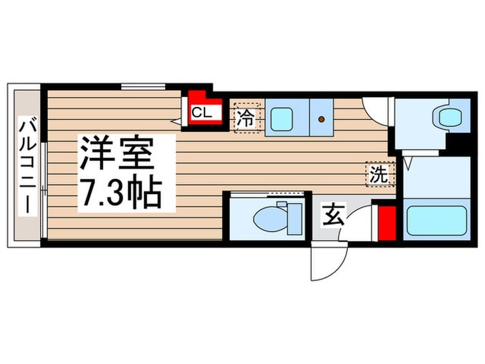 ヴィラセゾン船橋本町Ⅱの物件間取画像